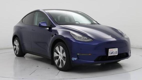TESLA MODEL Y 2021 5YJYGDEE6MF161566 image